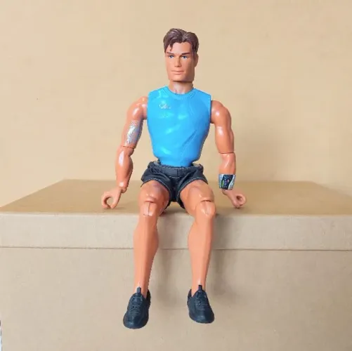 brinquedo - boneco max steel mattel (usado)