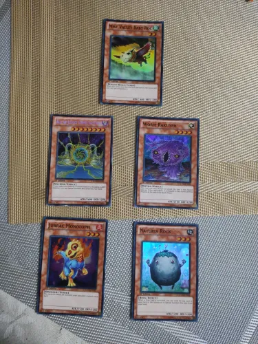 Coleção de Cartas Yu-Gi-Oh 5 cards Deck Hidden Arsenal 2 Set 1a. Edição em Inglês