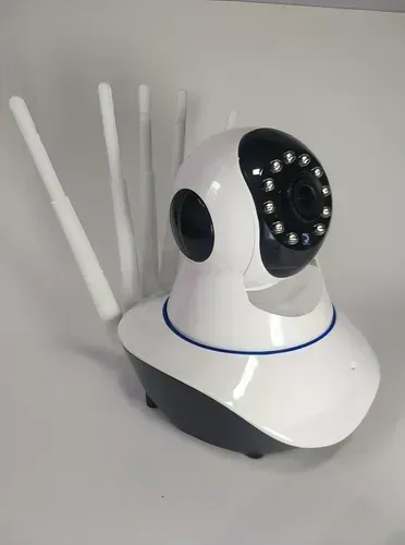 Camera de Segurança Babá Eletronica com 3 Antenas, Visão Noturna