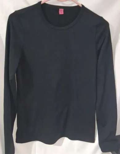 Conjunto Térmico Blusa Manga Longa + Legging Preto 