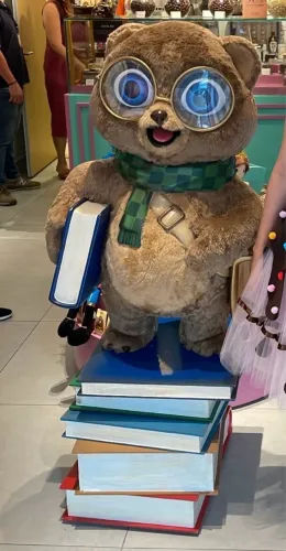 Escultura Urso em Fibra de Vidro