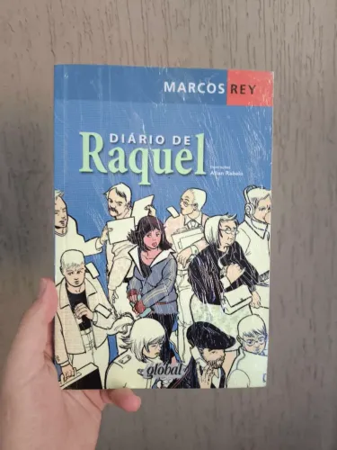 Livro usado perfeito - Diário de Raquel - Marcos Rey