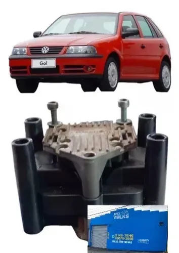 Bobina de ignição original para Gol G3 2000 a 2005 