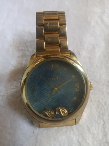 FUNCIONANDO: Relógio condor jeans denim