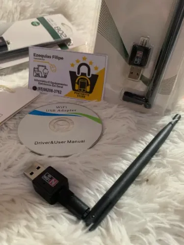 Adaptador Wi-Fi USB Novo Imperdível!
