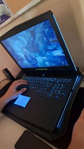 Notebook gamer alienware 17r4, quero PC de mesa