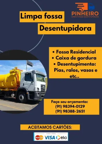 Limpa fossa e desentupidora pinheiro 