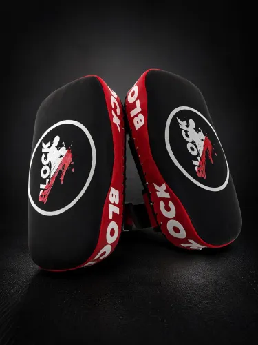 ? Manoplas de Foco BLOCK - Par para Treino de Boxe, Muay Thai e Artes Marciais