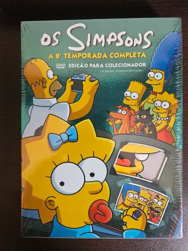DVD Os Simpsons 8 temporada completa edição para colecionador- Original novo lacrado 
