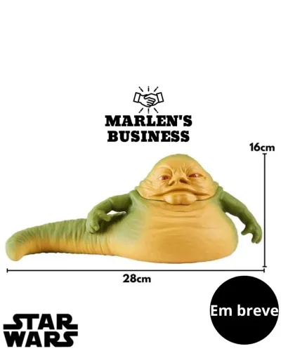 Boneco star wars Jabba the Hutt strech