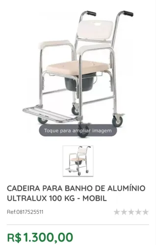 Cadeira de banho