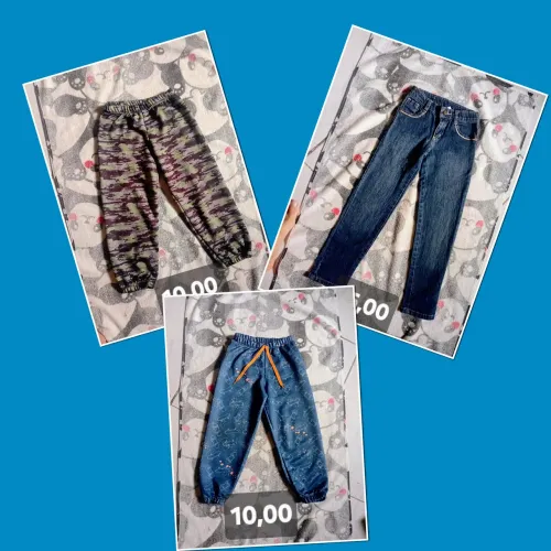 Roupa infantil barato( calças)