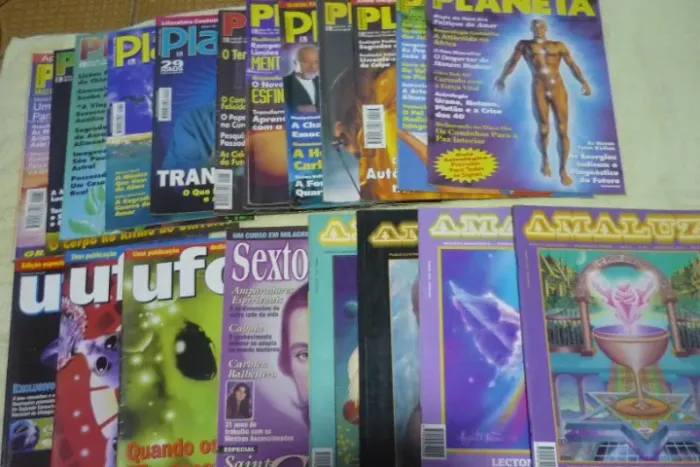 Planeta, Ufologia E Amaluz Coleção 22 Revistas (Usadas)