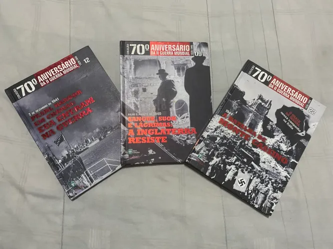 livros coleção 2ª guerra mundial