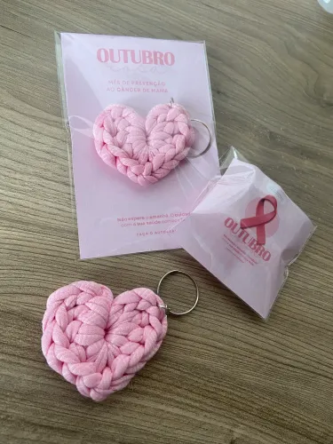 Lembrancinha Outubro Rosa 
