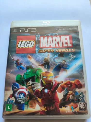Lego Marvel SuperHeroes PS3 Playstation 3 em Uberlândia e Uberaba.