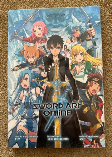 Mangá Sword Art Online Calibur lacrado