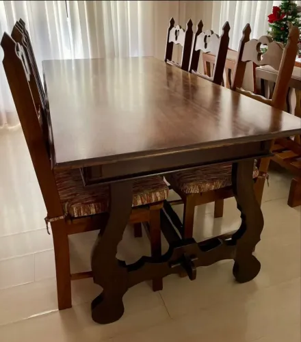 Mesa De Jantar 6 Lugares