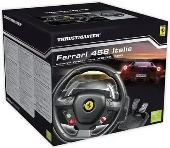 Volante Thundermaster Ferrari 458 Itália Steering Wheel - Xbox e PC