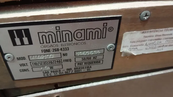 Órgão da minami