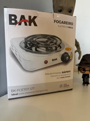 Fogão elétrico uma boca 127 V 1000 watts de potência