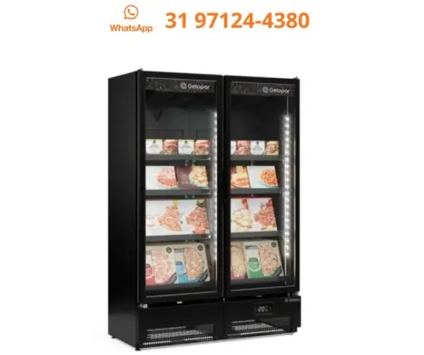 Freezer Expositor 2 Portas Gelopar