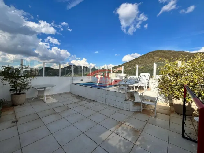 Cobertura à venda, 4 quartos, 2 suítes, 3 vagas, Buritis - Belo Horizonte/MG