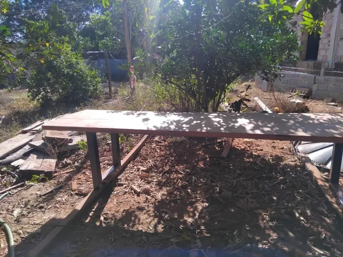 Mesa madeira Angica