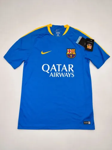 Camisa Barcelona Treino Dri-Fit Infatil 15/16 Original