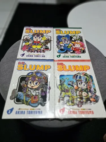 MANGA DR SLUMP COMPLETA EM 18 VOLUMES