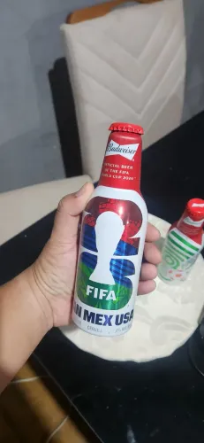 Garrafa Copa do Mundo Budweiser