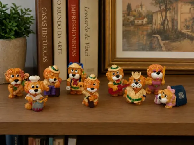 Coleção completa Kinder Surprise vintage - Leoventuras originais Ferrero