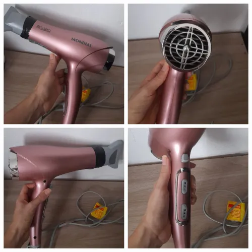 Secador de Cabelo Mondial Golden Rose