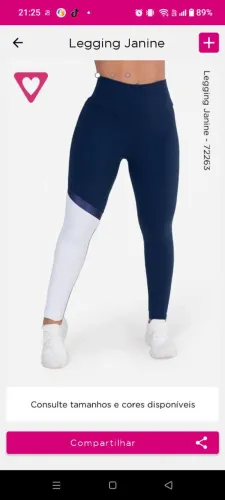 Legging qualidade boa