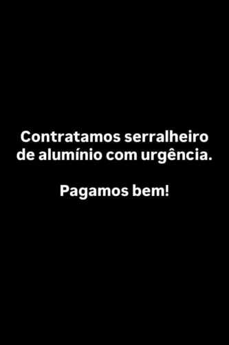 Procuro serralheiro 