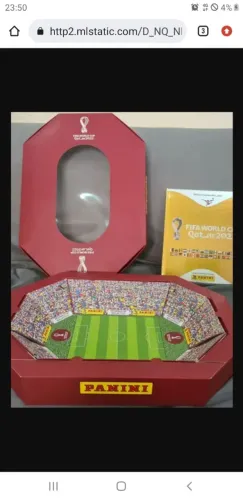 Álbum copa 2022 dourado