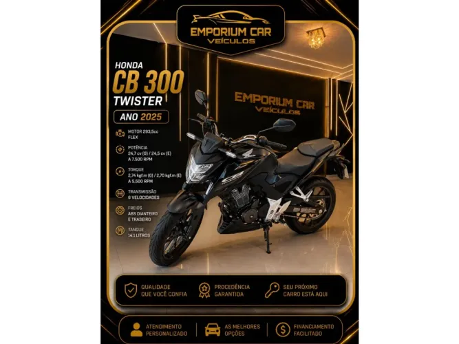 Honda Cb 300f twister abs 2025