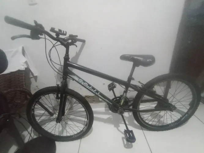 Bicicleta Aro 26 Masculina Ultra Bikes 18 Marchas Cor Preto Fosco