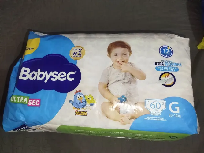 Babysec G 60un  4/ por 230R$