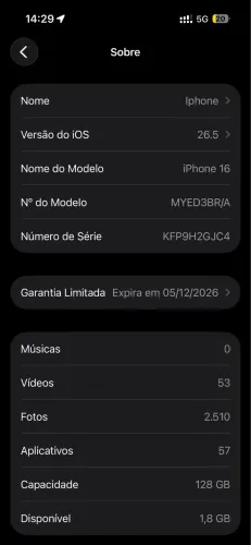 Vendo iPhone 16