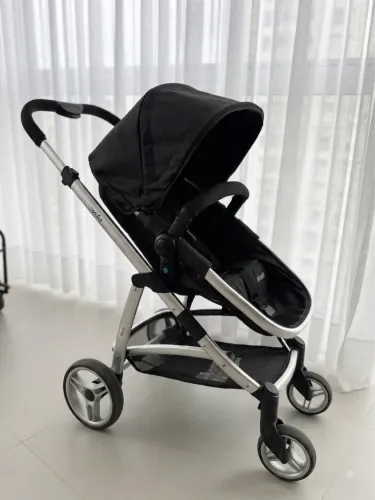Carrinho Infanti Epic Lite + Bebê Conforto + Base Isofix - Completo e Lindo!