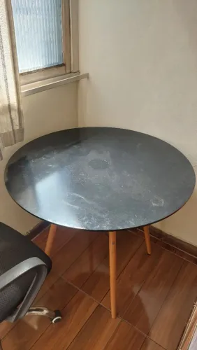 Mesa redonda de jantar