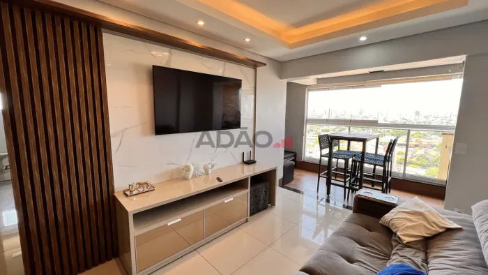 Apartamento mobiliado 67m² 2 quartos e 1 suíte linda vista Setor Sudoeste Goiânia - GO