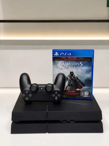 PS4 Completo Com Jogo + Controle Original | Oportunidade