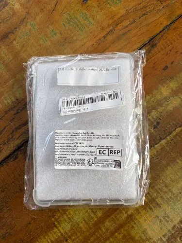Capa de Kindle transparente! 
