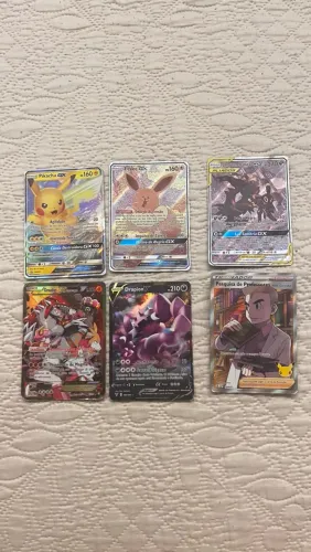 Lote Pokémon TCG de Colecionador (Umbreon e Darkrai-GX + Ultra Raras + 100+ Cartas)