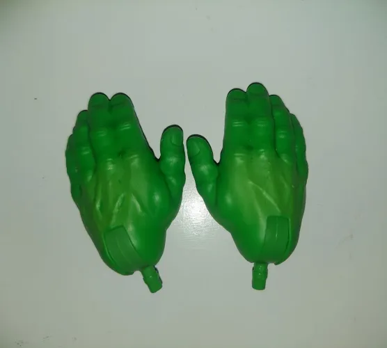 Mãos Hulk makimum series Marvel Legends hands