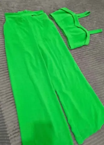 Conjunto verde -Tam M