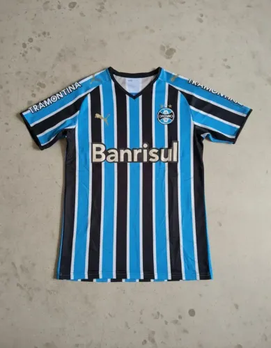 Camisa Grêmio Oficial Puma 2008 Tricolor Titular Banrisul