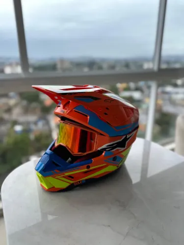 Capacete Alpinestars SM5 + Viseira Alpinestars